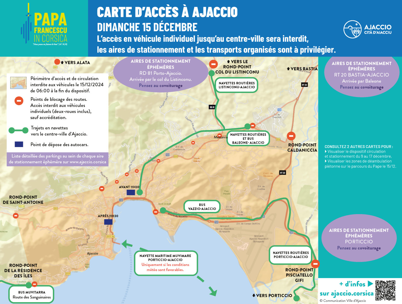 Acces Ajaccio